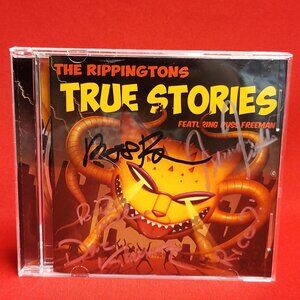 The Rippingtons True Stories Featuring Russ Freeman 2016 CD Signed